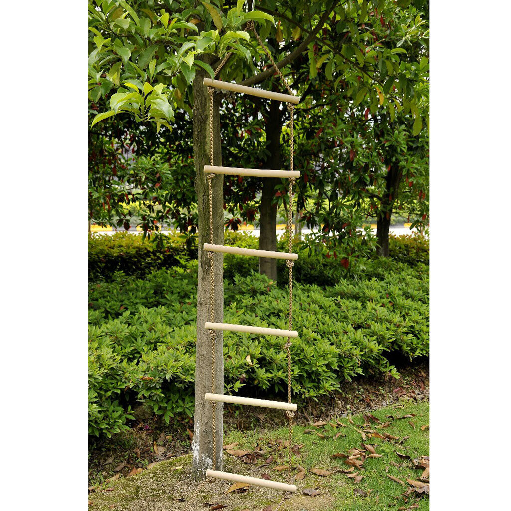 Climbing Rope Ladder  - Backyard Outdoor Exercise Equipment -