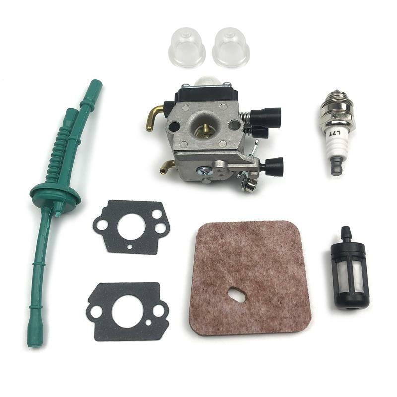 Carburetor Air Filter Fuel Line Spark Plug Kit for FS38 FS45 FS46 FS55 FS55R FS5