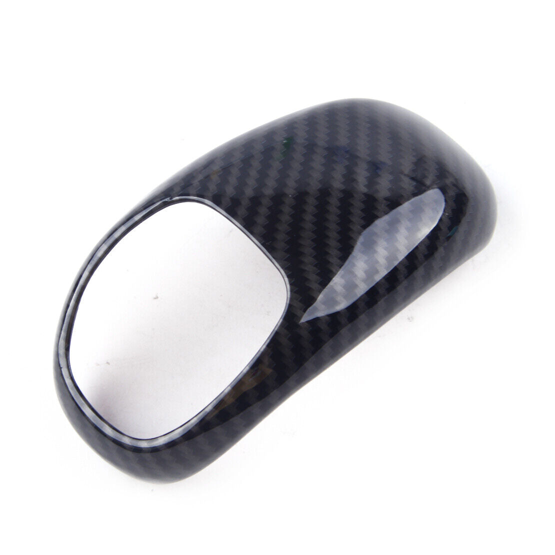 Carbon Fiber Style Gear Shift Knob Cover Trim Fit For Grand Cherokee 2014-15 Li