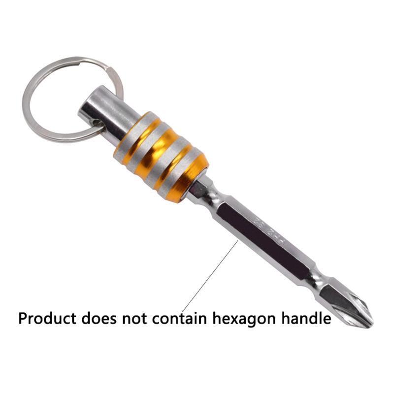 1/4inch Hex Shank Stainless Steel Screwdriver Bits Holder Extension Bar Drill