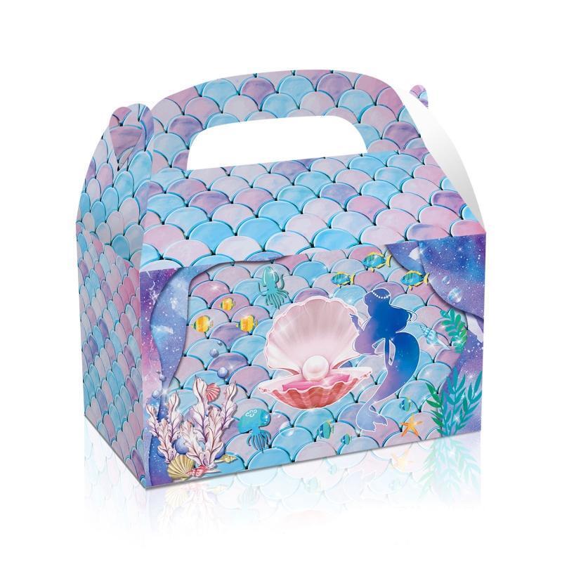 12pcs Candy Treat Boxes Gift and Goodie Paper Bags Party Favor Bags for Party