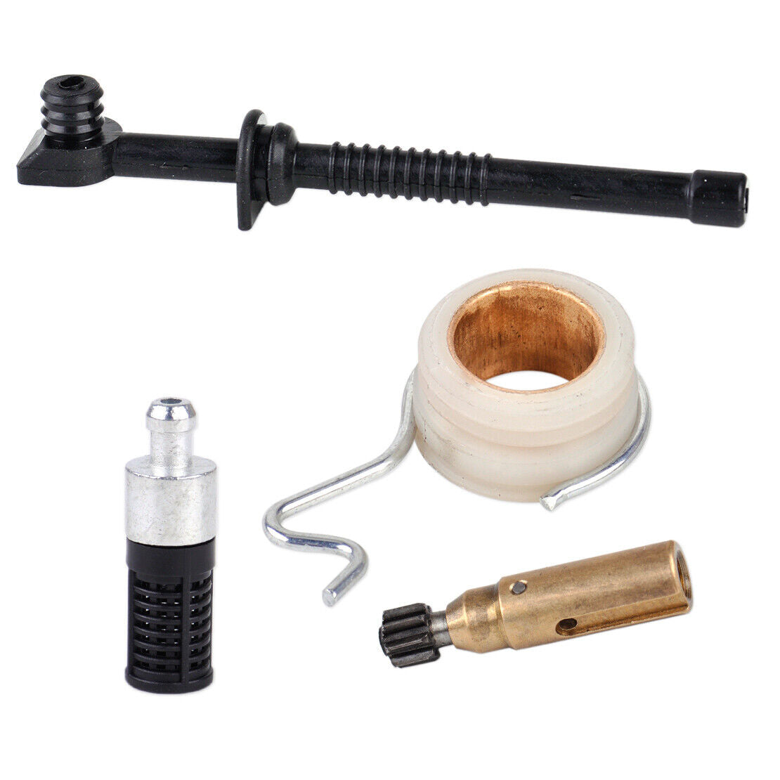 4 Oil Pump Worm Gear Oil Filter Line fit for Stihl MS250 MS230 MS210 025 023 Li