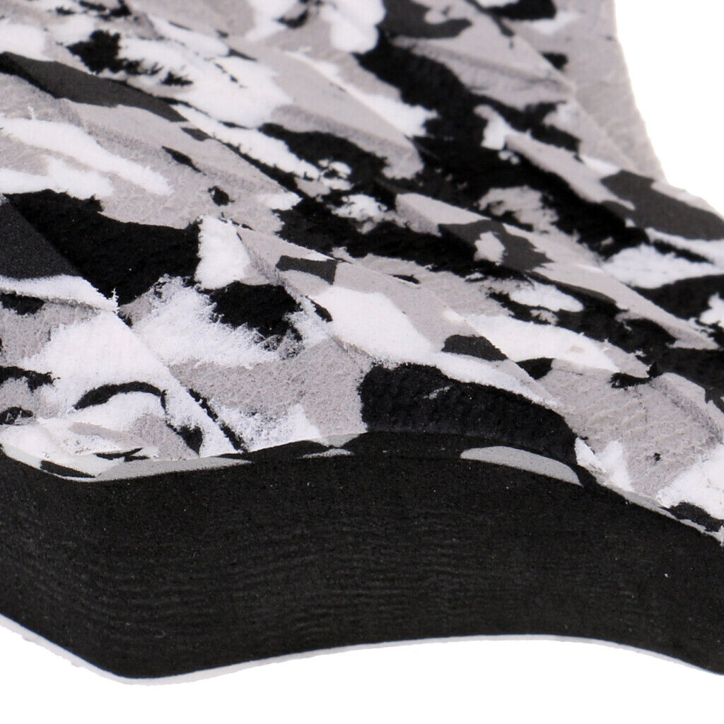 3 PIECES SURFBOARD TAILPAD  DECK TAIL PAD Black CAMO
