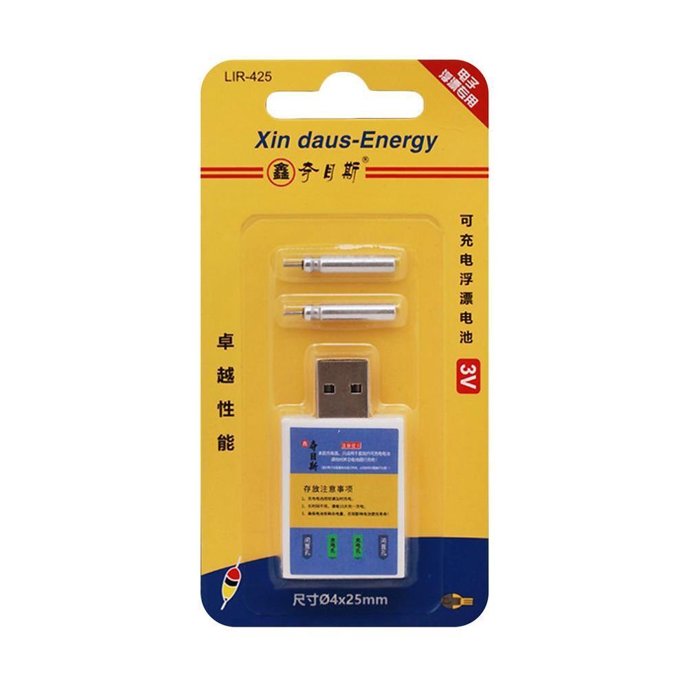 Electronic Floats Batteries Night Fishing Accessories Fishing Float Battery