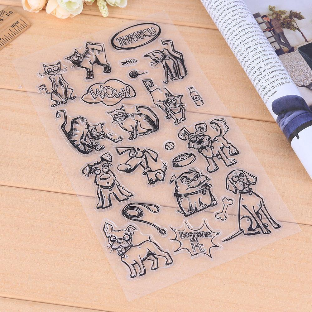 Clear Silicone Stamp Seal for DIY Scrapingbook Album Decoration(SC204)