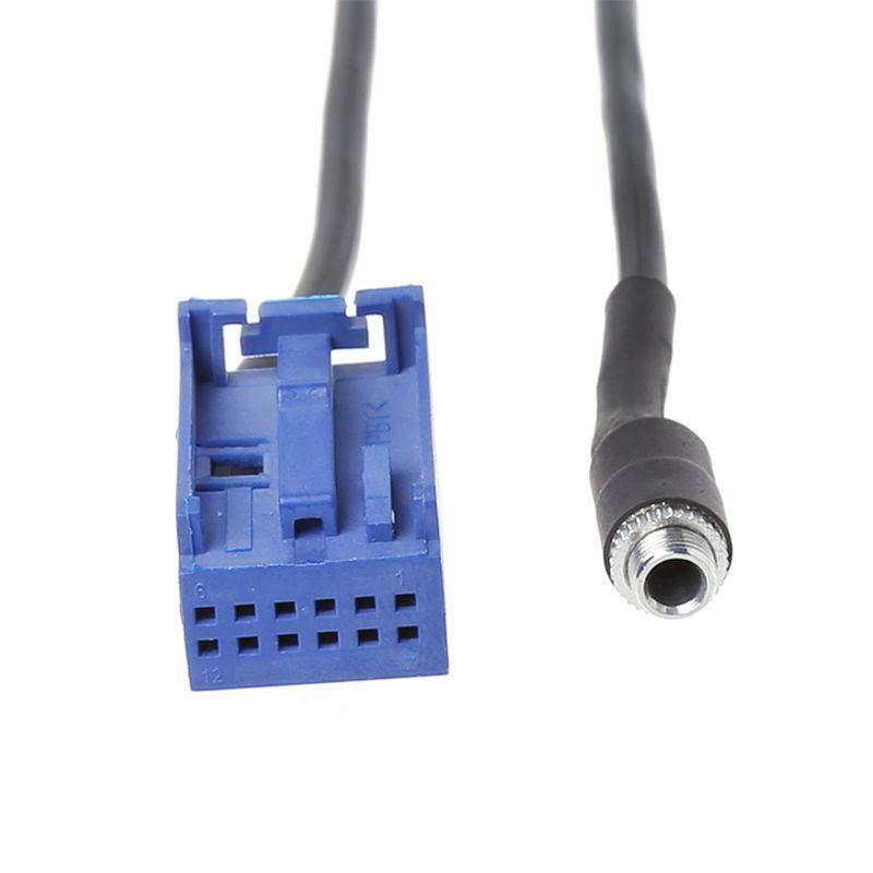 Aux Audio Cable Adapter W203 Female Plug Input Wire For Radio CD Player