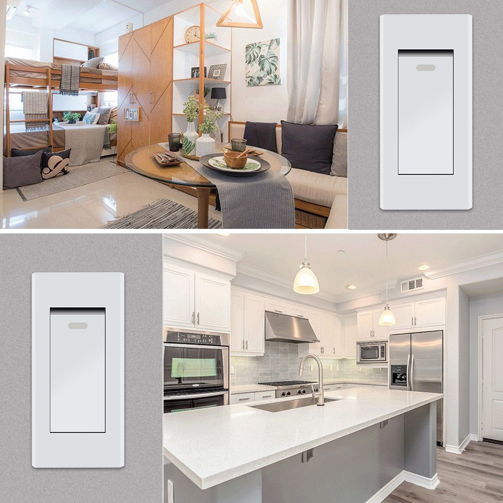 Home LED Indicator Light Toggle Switches Rocker Switches Bedside Lamp Switches