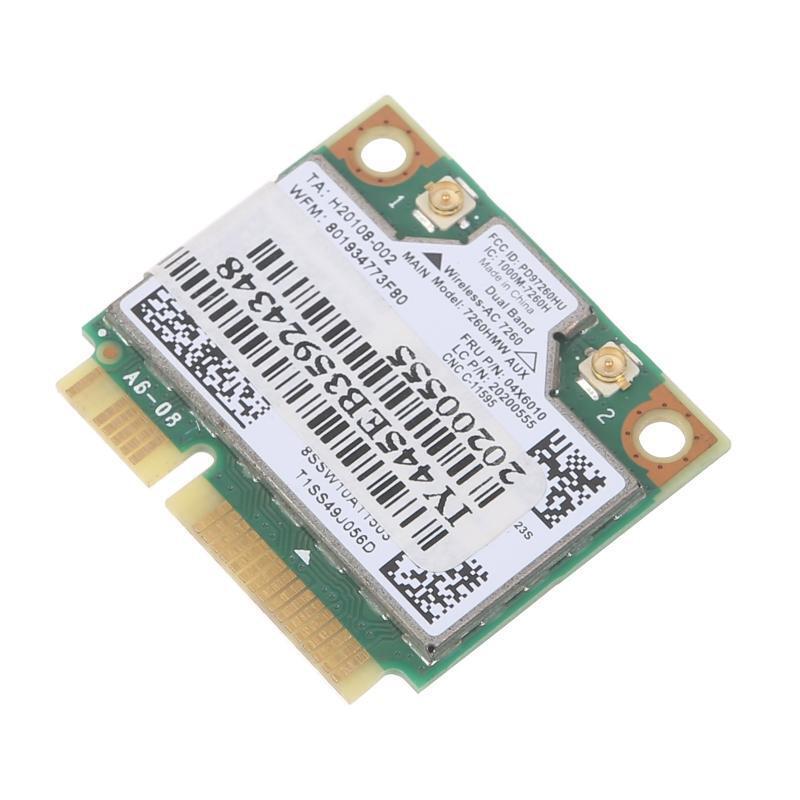 7260 7260HMW Half Mini PCI-e WIFI Wlan + Bluetooth-compatible4.0 Card 04X6090