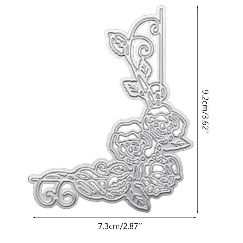 Flower Vine Metal Cutting Die Plant Decorative Die Cuts Embossing Template