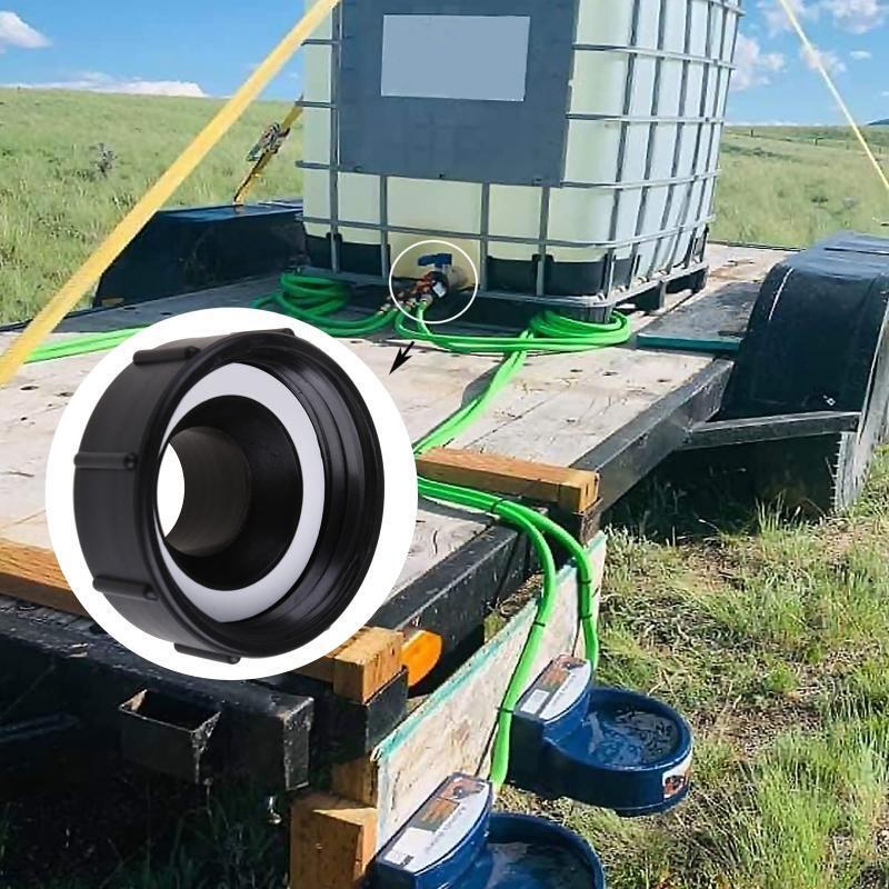 100 to S60x6 IBC Tank Connector Replace IBC Water Tank Accessories Coarse Thread