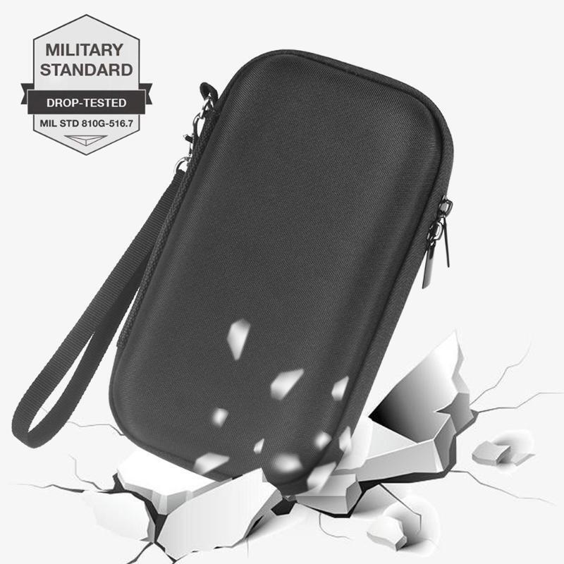 Mobile Game Controller Storage Bag Hard Shell Travel Carry Case for Kishi