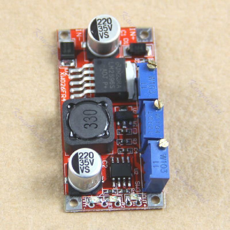 New DC-DC LM2596 Step Down Adjustable CC/CV Power Supply LED Driver Module