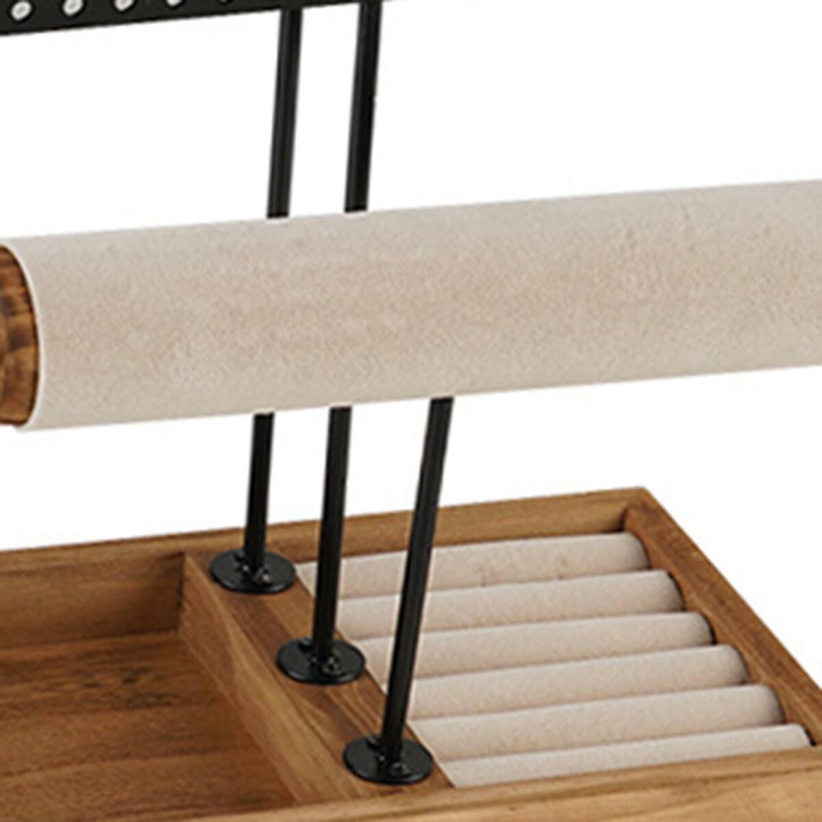 Jewelry Display Rack Velvet Tray Fashion for Ear  Dresser Shop