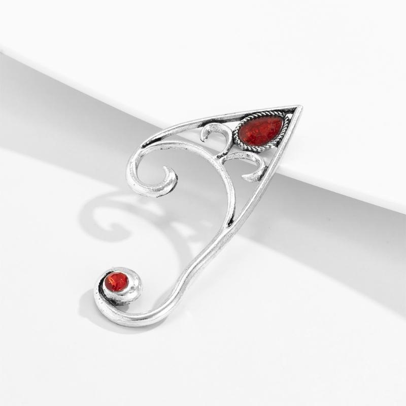 Fashion Hollow Ear Cuff Ear Clip Clip-on Ear Wrap Jewelry for Women Girls Fairy