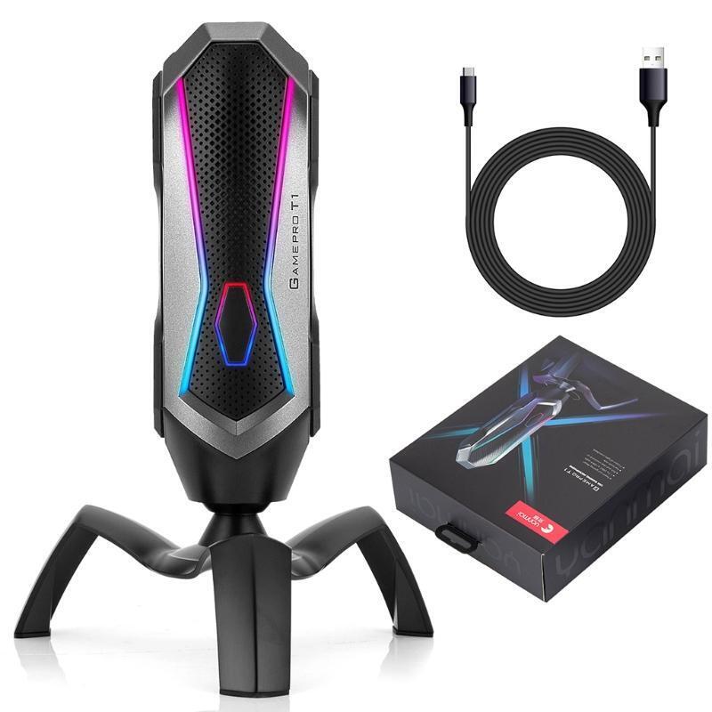 USB Gaming Microphone Computer Condenser Wireless Boys Men for Yanmai-T 1