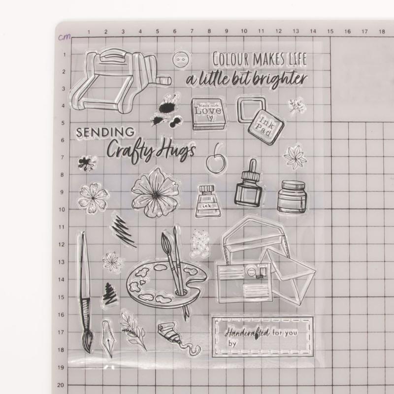 Stationery Silicone Clear Seal Stamp DIY Scrapbooking Embossing Photo Album Card
