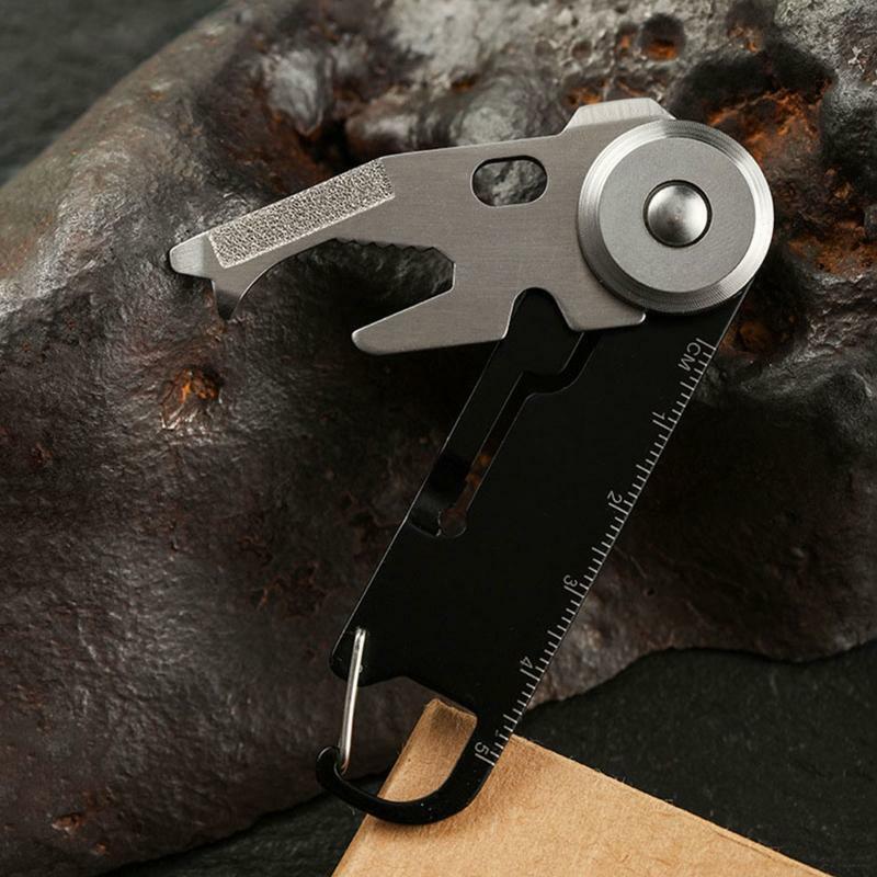 EDC Tool Pocket Keychain Hook Bottle Opener 5/6/7/8/9/10 mm Wrench Multi-Tool