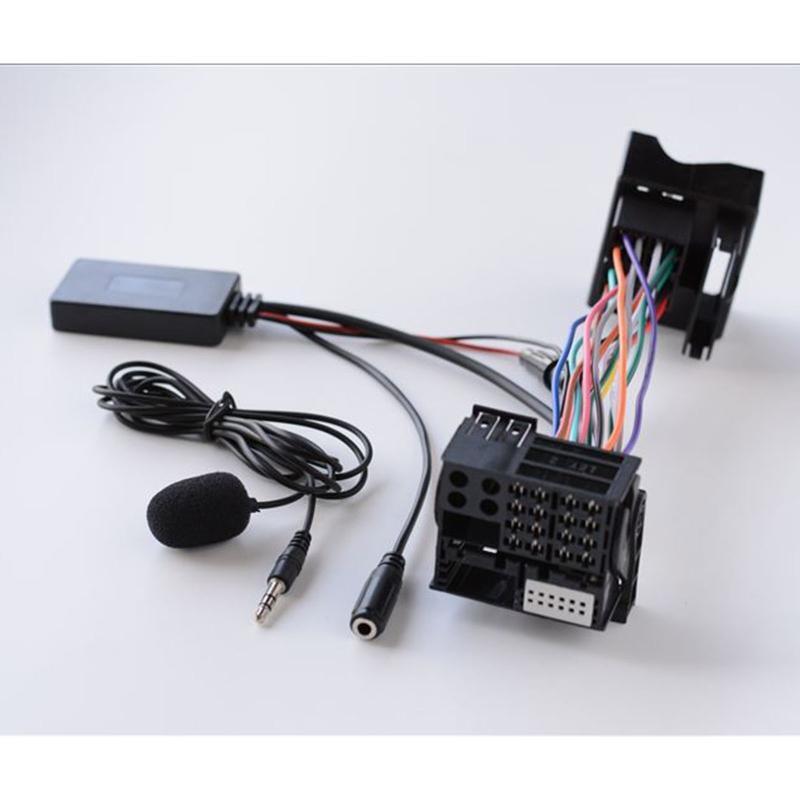 Stereo Audio Music Adapter Aux for-Audi A4 B7 TTs TT A8 R8 Mp3 Player Hands-free