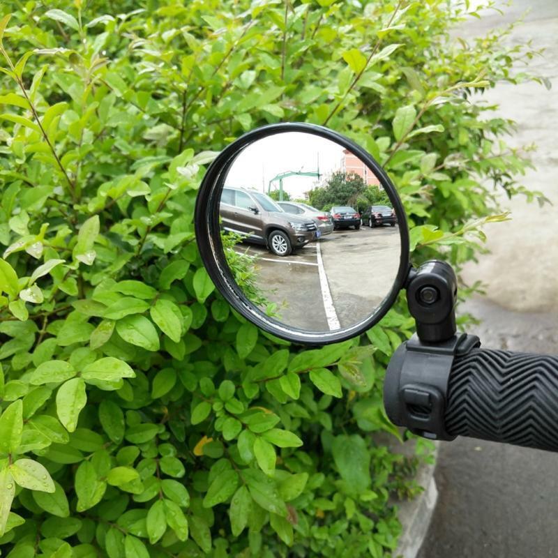 Cycling Bike Bicycle Handlebar Flexible Safe Rearview Rear View Mirror 360°New