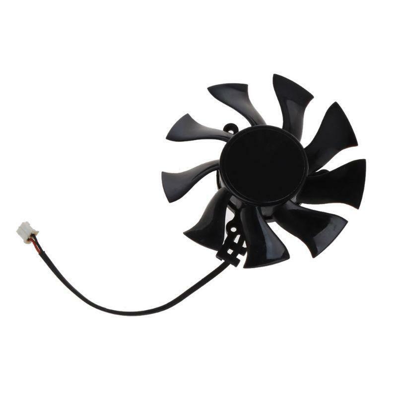 FD8015H12S 75mm 2Pin Graphics Card Cooling Fan For Sapphire HD6850 HD4860 HD5850