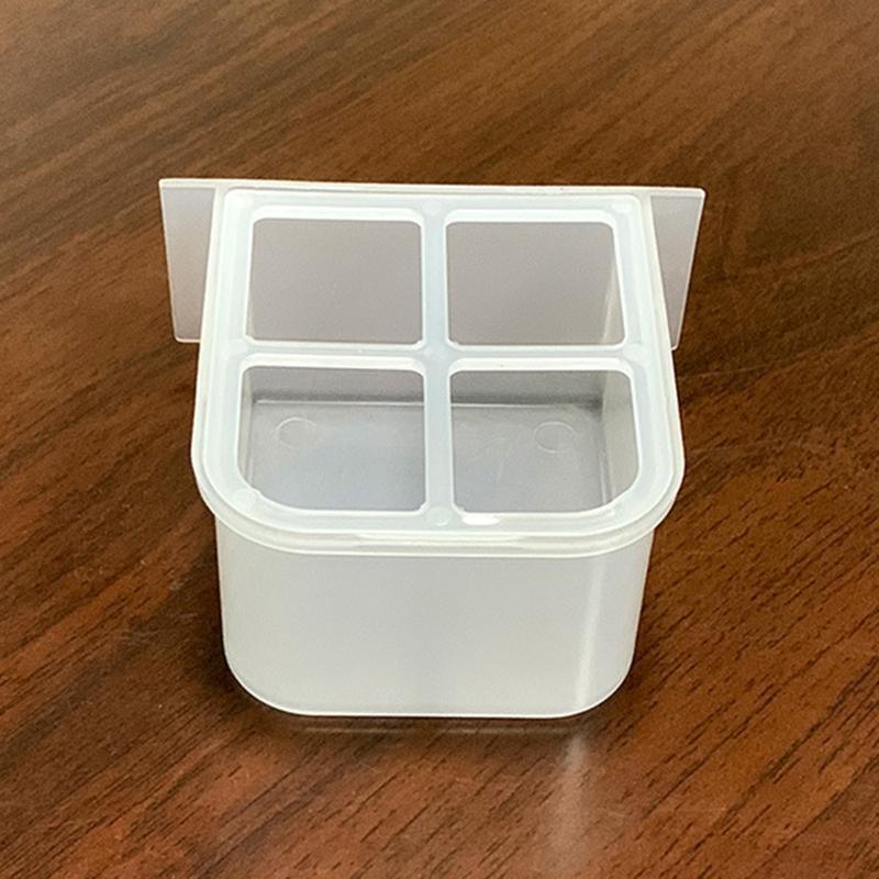 Bird Feeder for Cage Food Dispenser No Mess for Parrots Cockatiels Budgies