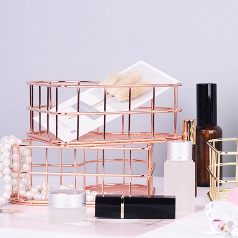 Heart Shape Makeup Storage Tray Cosmetic Organizer Holder Jewelry Display Tray