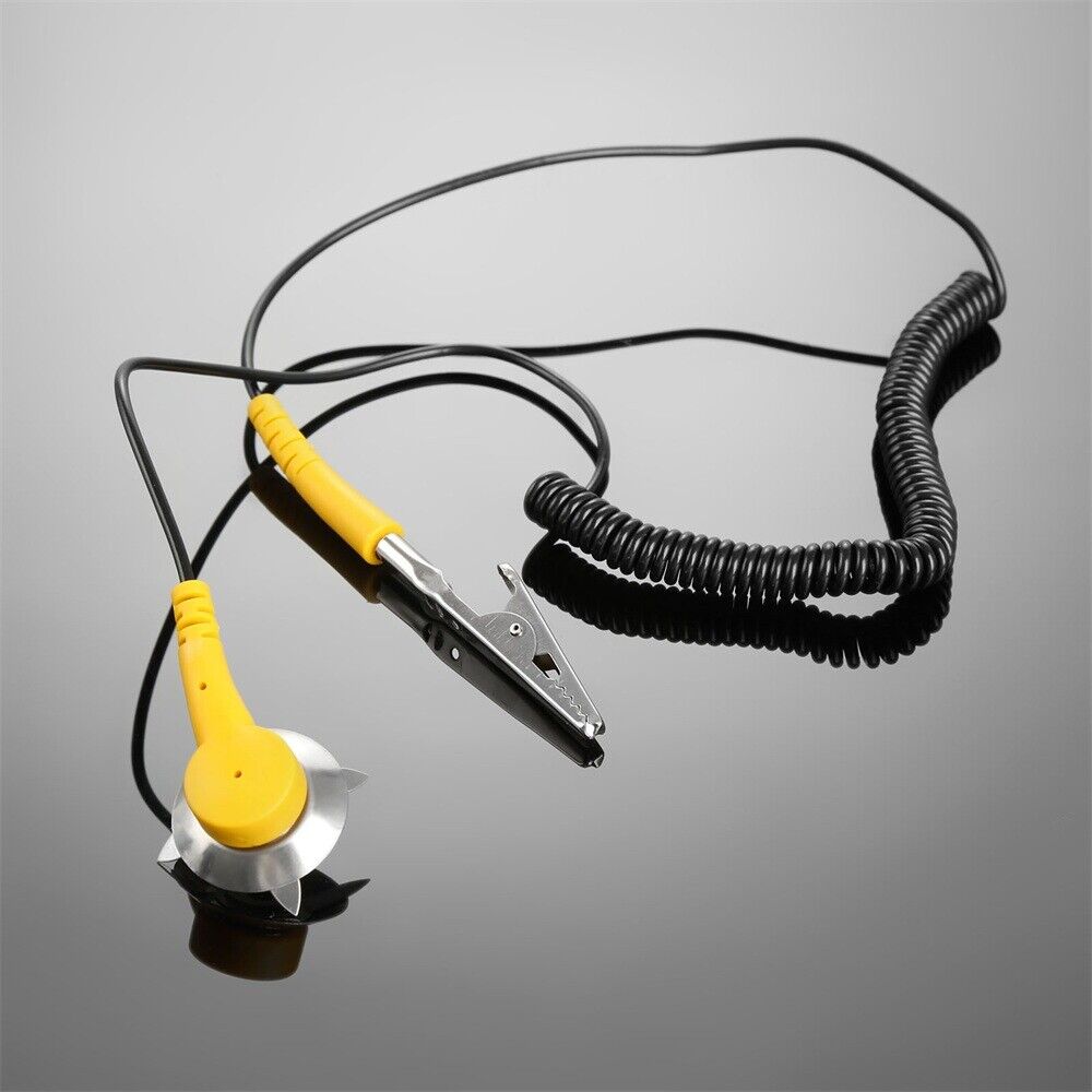 Professional Antistatic ESD Cord Clip Anti Static Mats Ground Wire Cord Safe