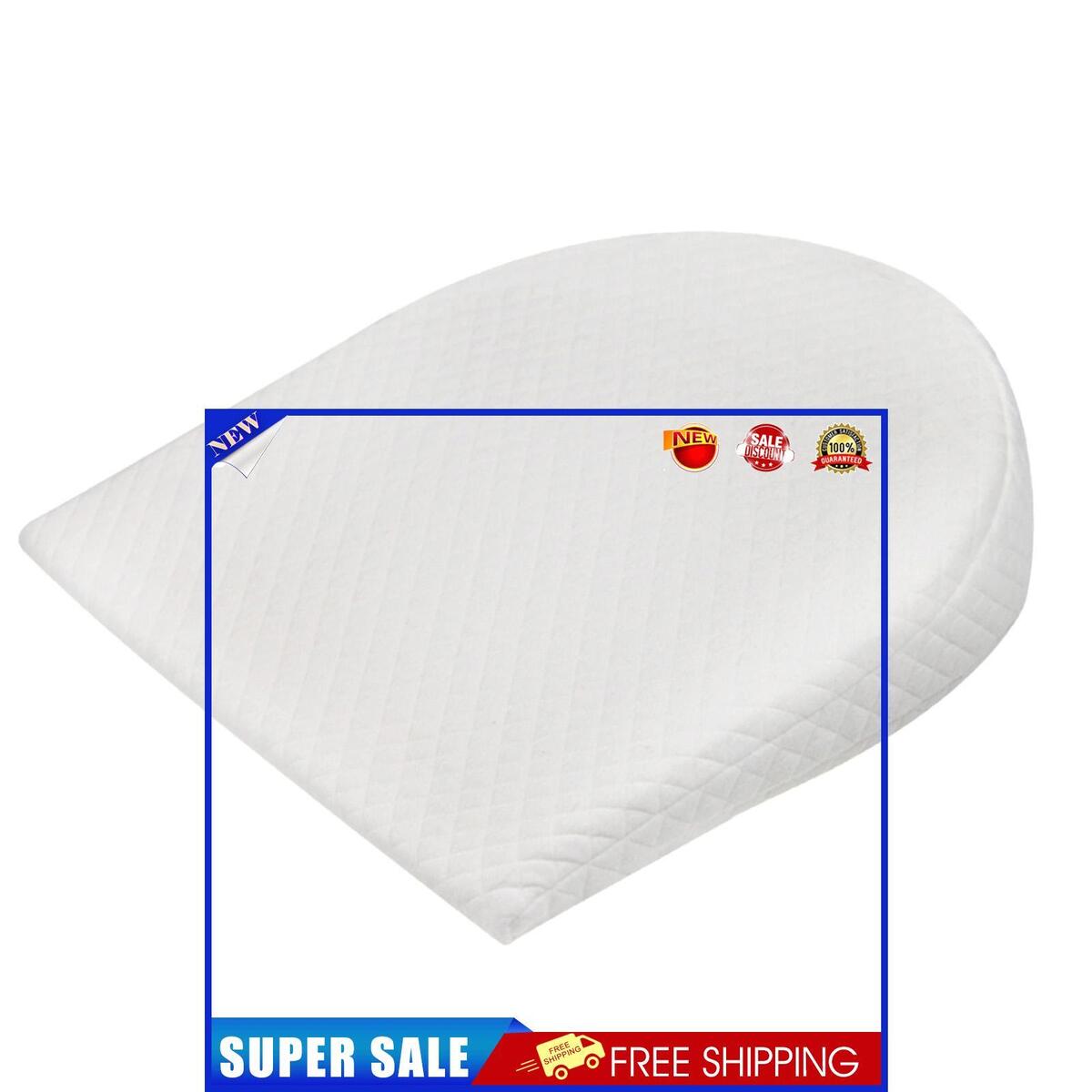 Baby Bassinet Wedge Pillow Portable Breathable Memory Foam Newborn Pillow