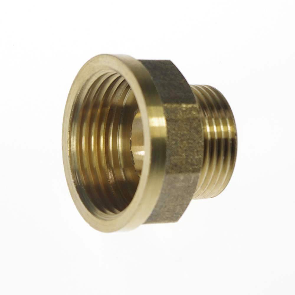 Brass 1" Female x 3/4" Male BSPP Pipe Fittings Hex Connector Reducer BSP Adapter
