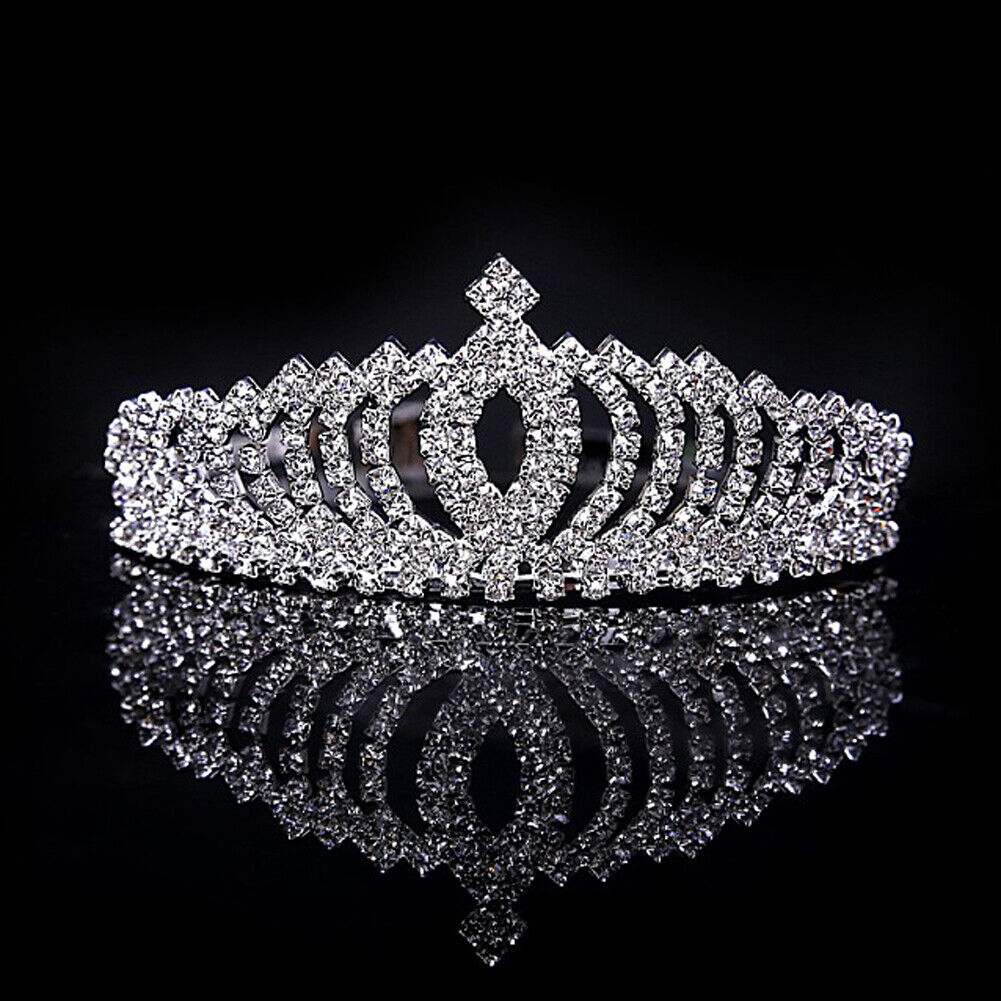 Hot Style Bride Wedding Dinner Children Tire Crown And Diamond Ornaments