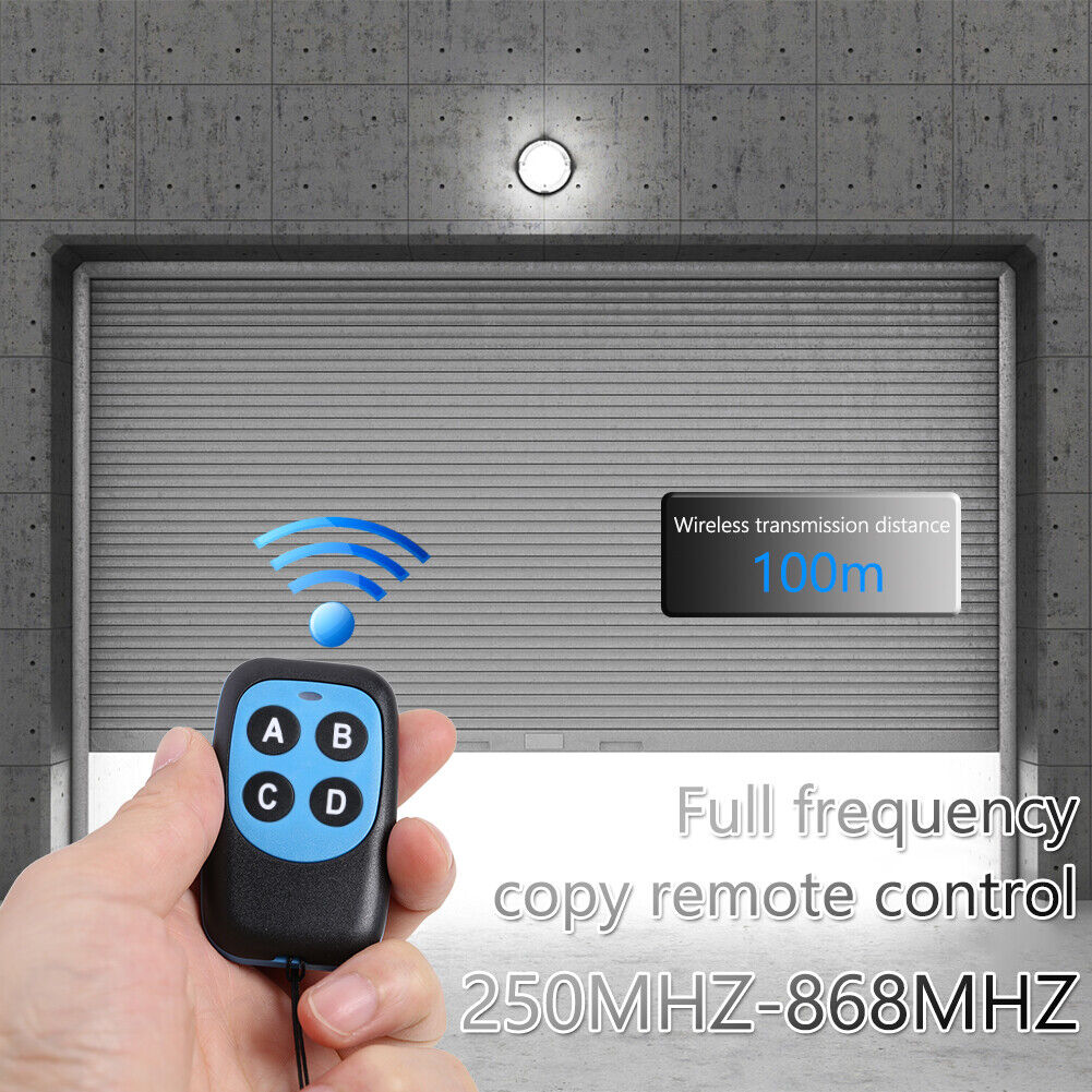 250MHz-868MHz Car Key Garage Door Gate Opener Remote Control Duplicator (B)