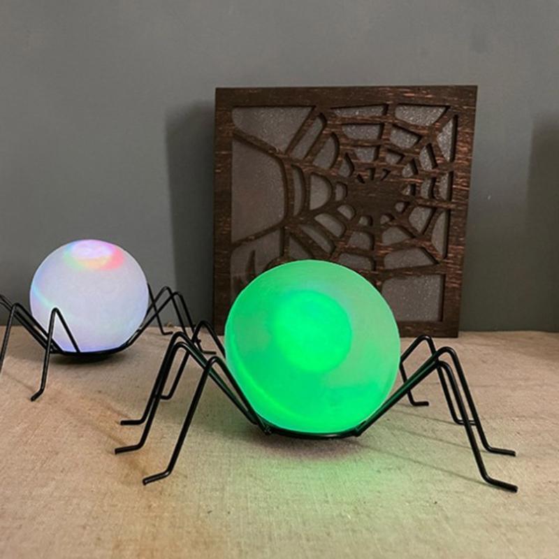 Spider Lamp Halloween LED Lights Garden Festival Party Indoor Outdoor Decoration