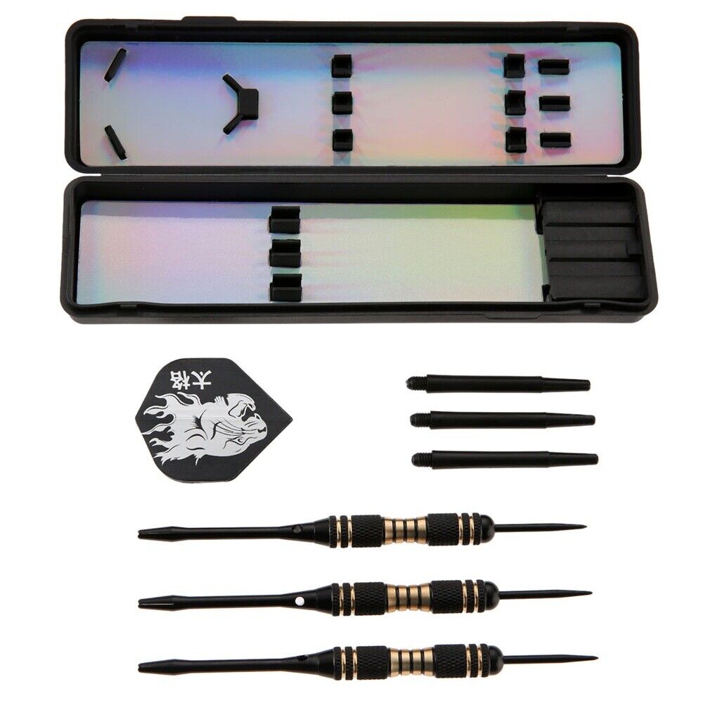 3pcs Tiger Flights Steel Tip Darts Set For Professional Competition Indoor Sport