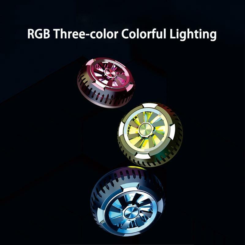 Phone Cooler Active Cooling Fan Phone Radiator Play Games Watch Videos Above 4.5
