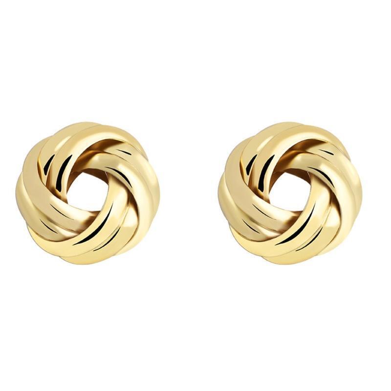 Engagement Earrings Woven Twisted for Dainty Women Girl Lady Jewelry for Wedding