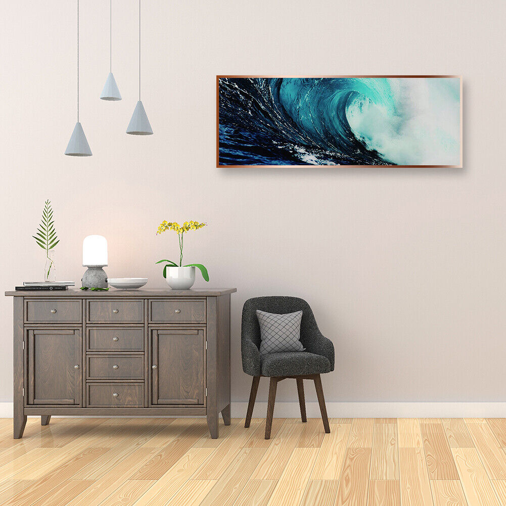 DIY Full Drill Diamond Painting Sunset The waves Mosaic Picture for Bead