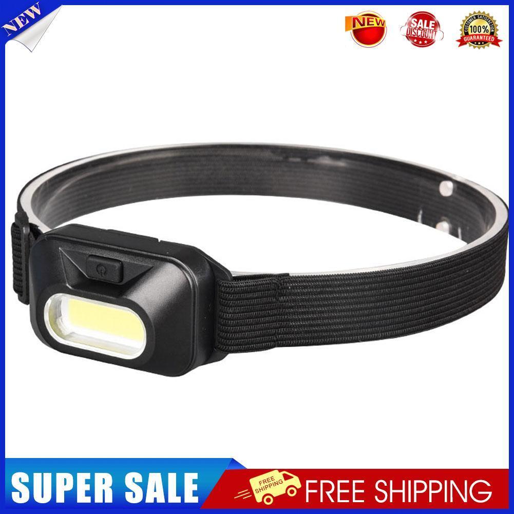 5W COB LED Headlamp Headlight 3 Modes Waterproof Outdoor Cycling Torch