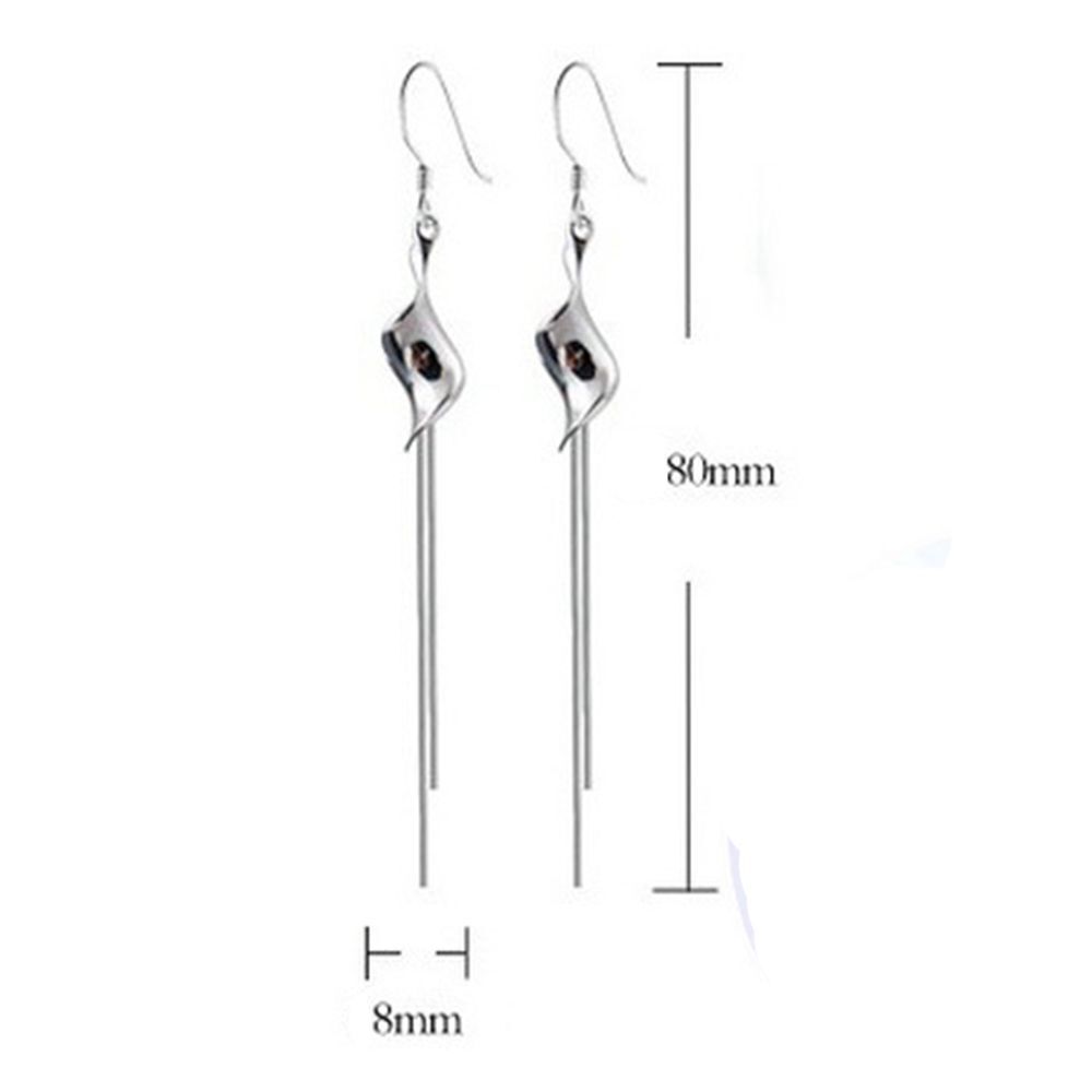 Gifts Luxury Irregular Dangle Earrings Jewelry Drop Earrings Long Tassel