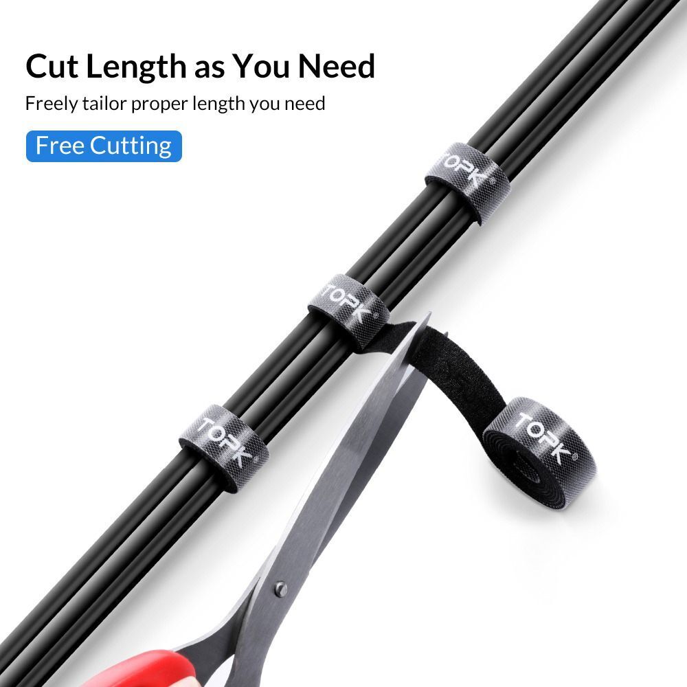 Hot Fastener Practical Nylon Strap Marker TPOK Cable Ties Cord Organizer