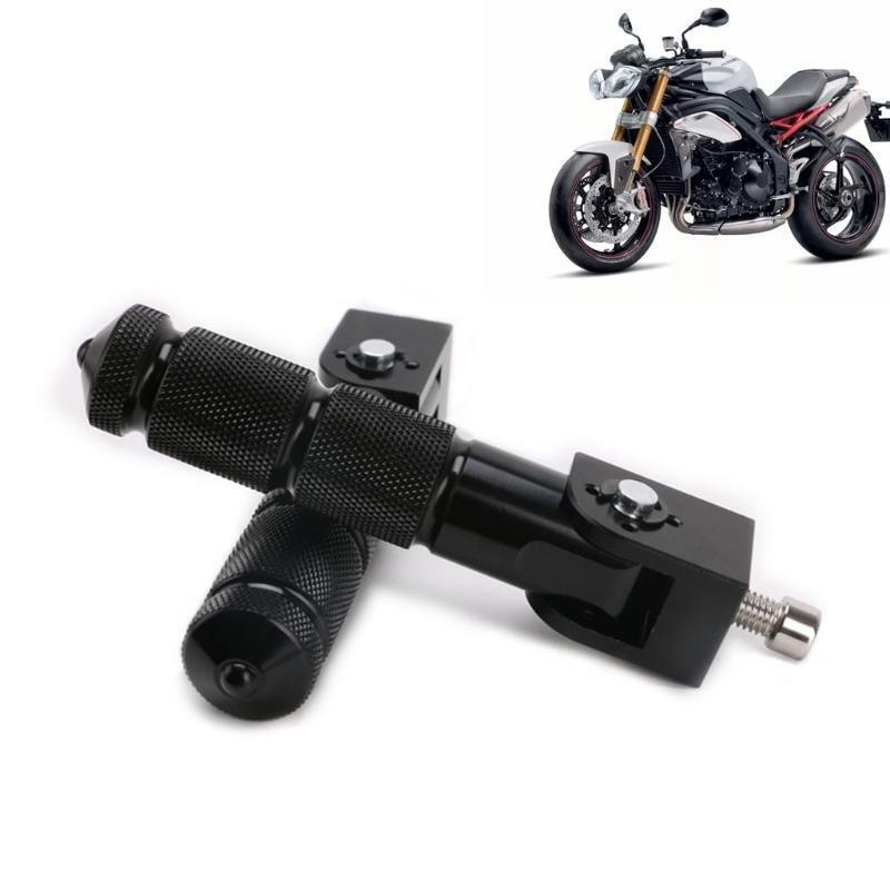 Universal Motorcycle Folding Foot Peg Rear Pedals Motorcycle Modified Supplies