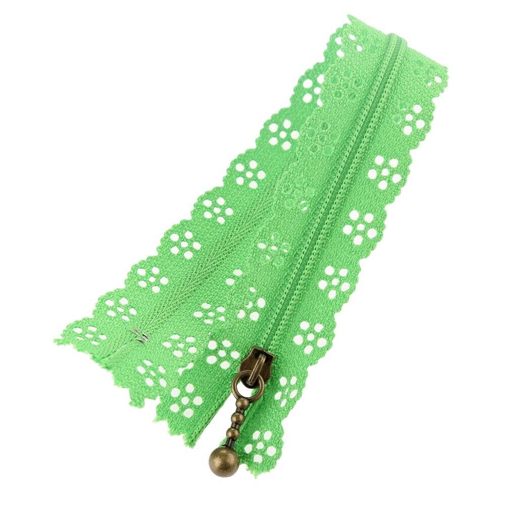 DIY Sewing Crafts Projects Closed End Lace Zipper Nylon 20cm 10pcs Sewing Tool