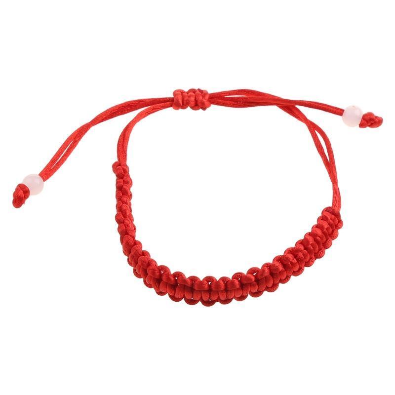 Handmade Lucky Kabbalah Red String Adjustable Bracelets Anklets for Men Women