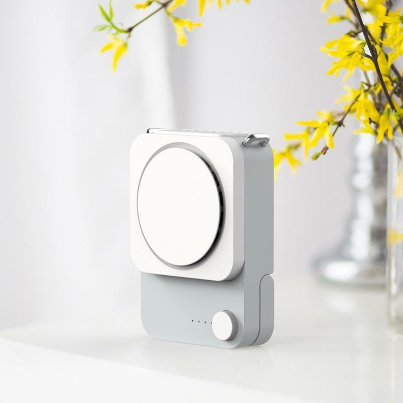Lazy Hanging Neck Fan USB Charging Mini Desktop Small Fan Strong Wind Neck Fan