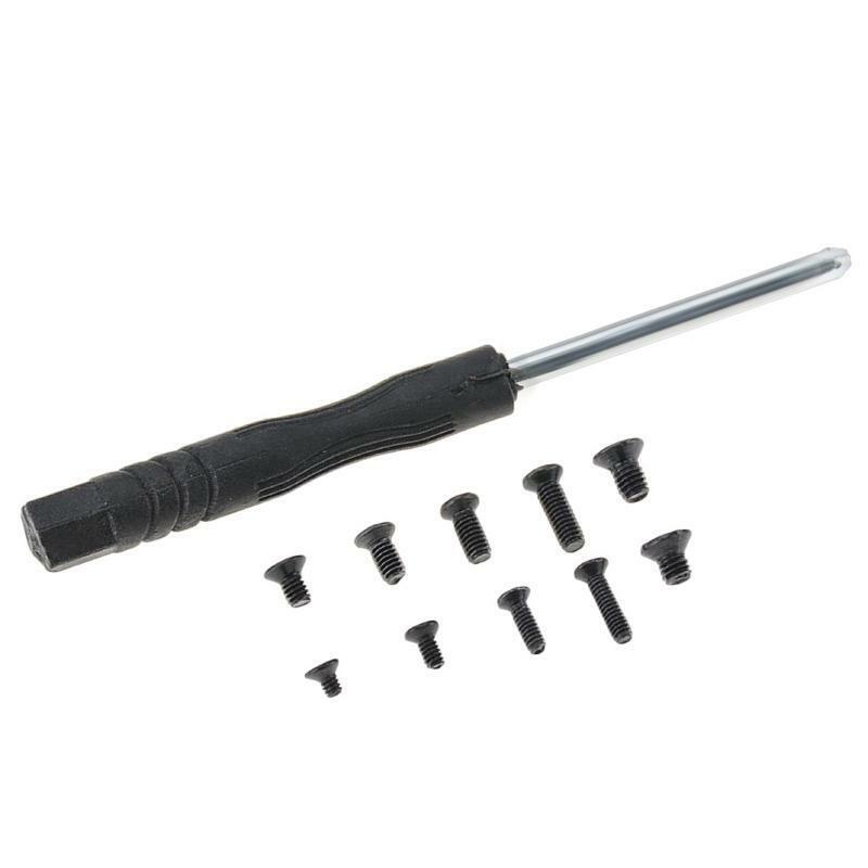 KM Black Zinc Plated Screws Metric M2 M2.5 M3 Laptop Notebook Computer Screw Kit