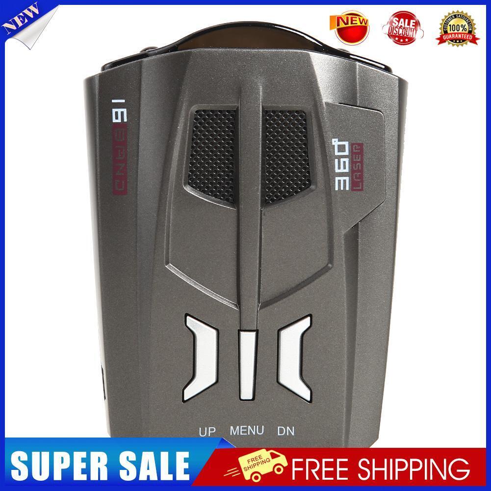 V9 2020 Car Radar Detector English Russian Human Voice Speed Warning X K