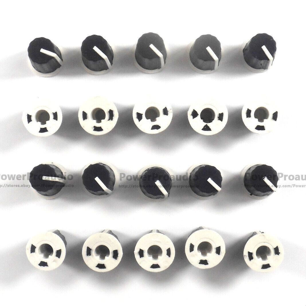 20pcs for pioneer DDJ-RR SB2 Mixer EQ Knob Cap / 180 Degree Potentiometer Rubber