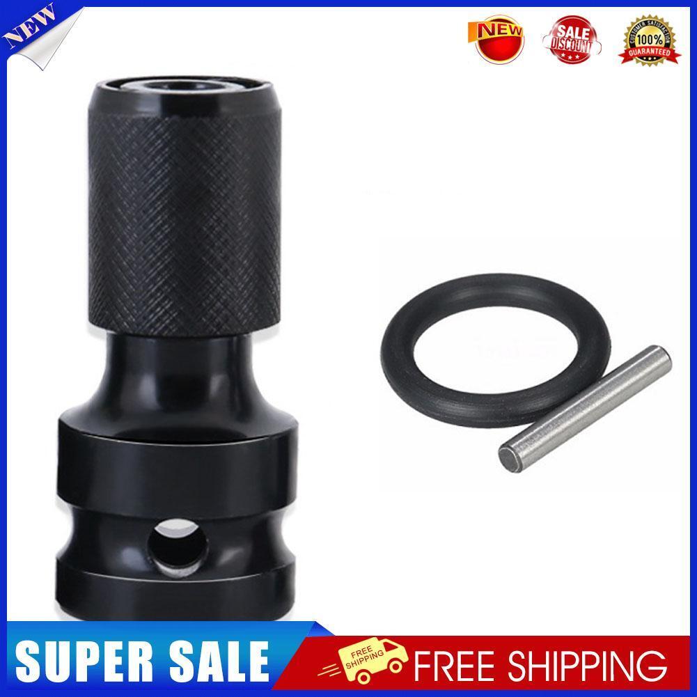 1/2 Inch Square To 1/4 Inch Hex Ratchet Socket Wrench Sockets Adapter (B)