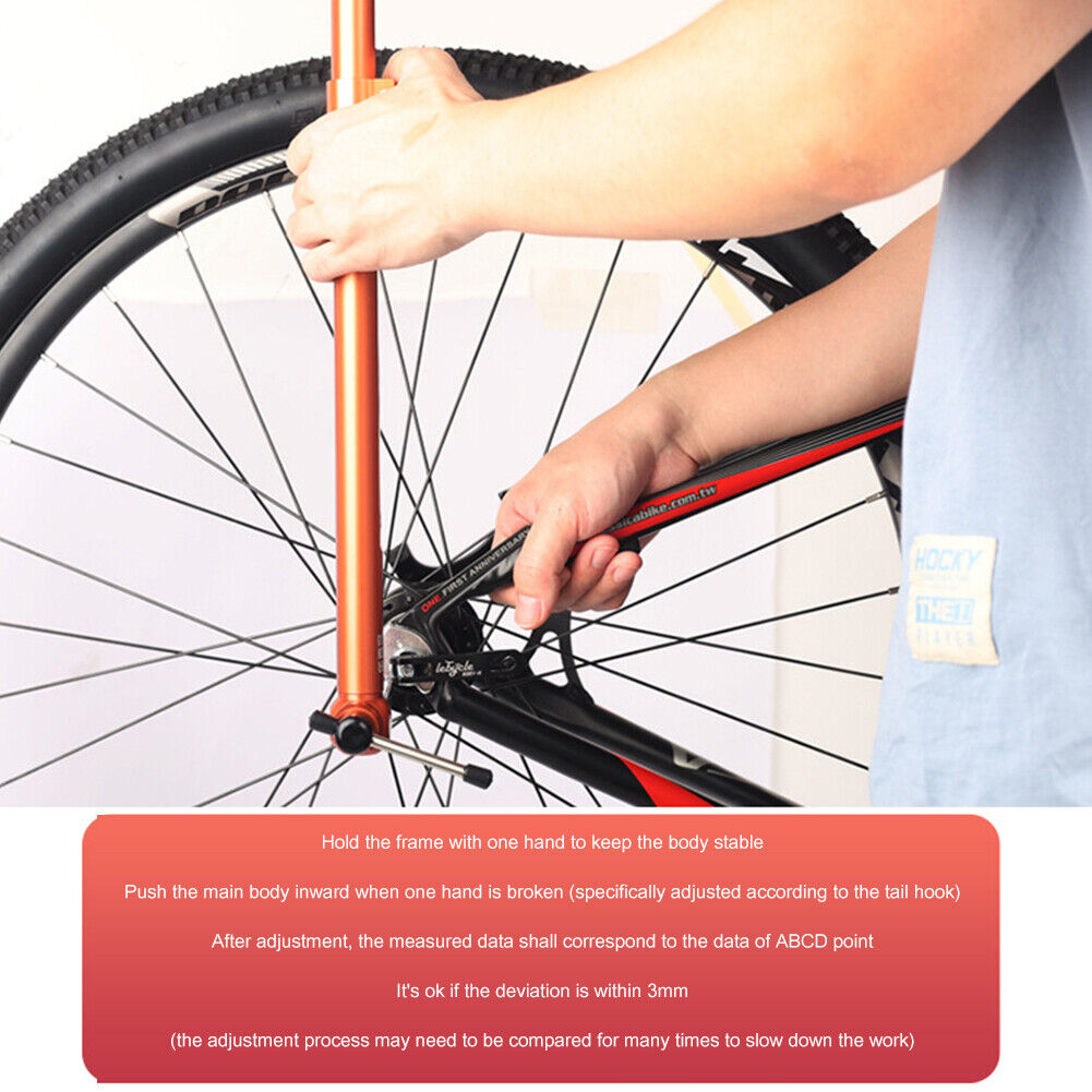 Lebycle Bicycle Derailleur Hanger Rotatable Bike Tail Hook Aligner Tools