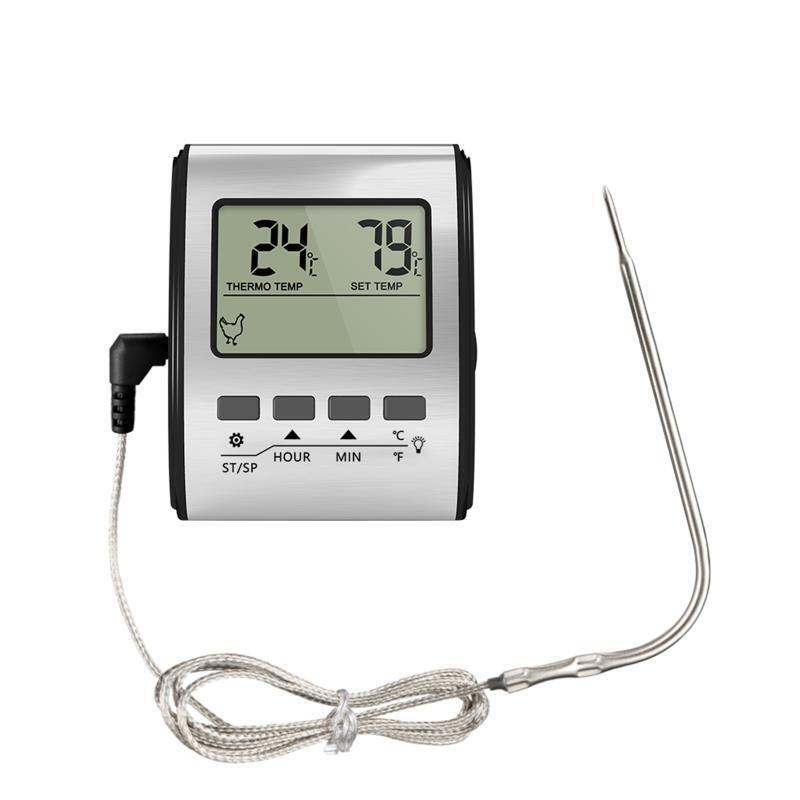 Digital Meat Thermometer for Cooking & Grilling BBQ Food Thermometer w/ Backlit