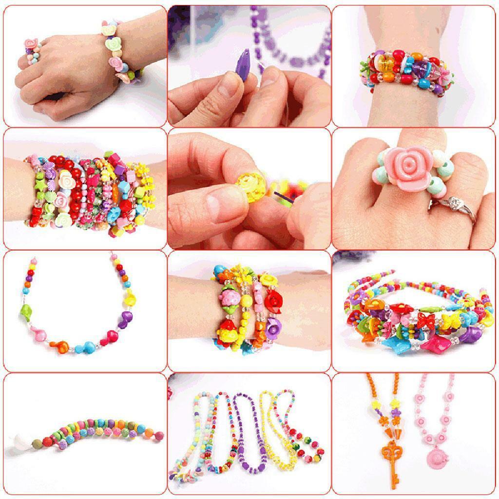 Jewellery Making Kits  Variety Wire Bracelet Storage Findings Pieces Kit
